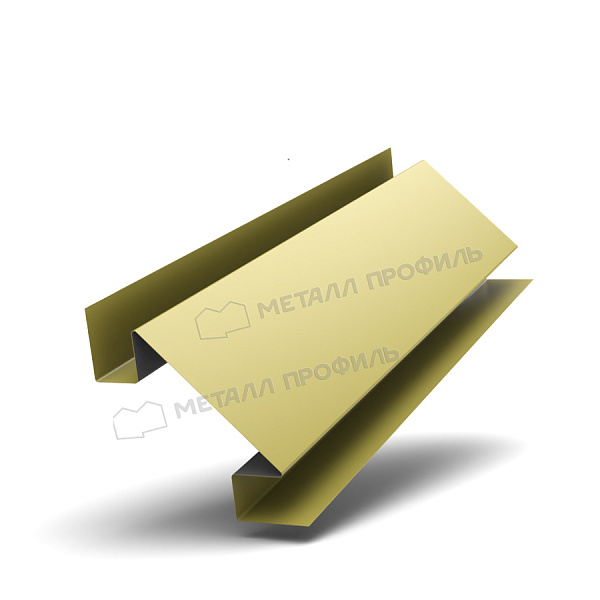 Такую продукцию, как Планка угла внутреннего сложного 75х3000 (ПЭ-01-1018-0.5), можно приобрести в Компании Металл Профиль.